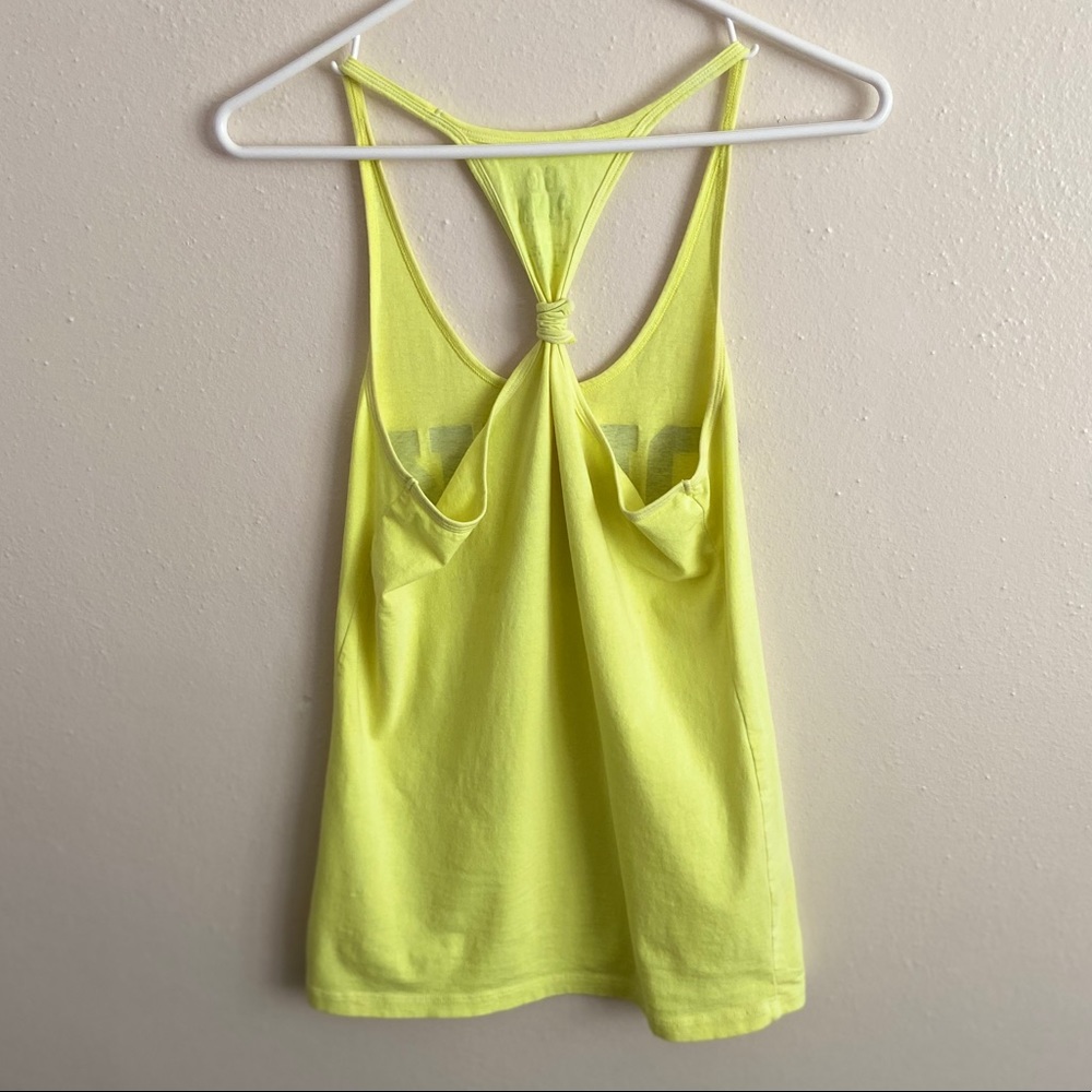 SOLD. 📦 VS PINK Neon Racerback Tank - Picture 4 of 4